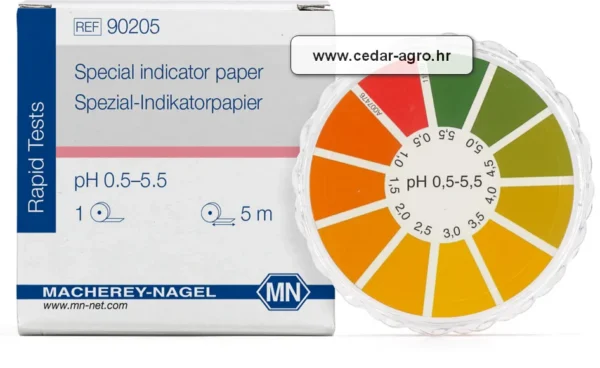 PH Fix test papir rola 0,5 5,5 pH 90205