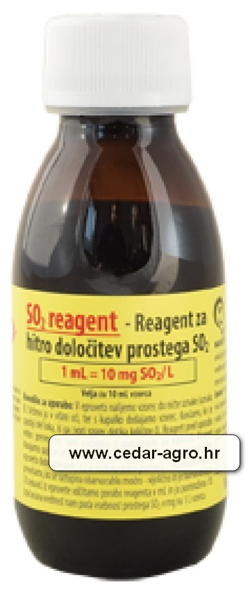 Reagens za SO2 u vinu (100 ml)
