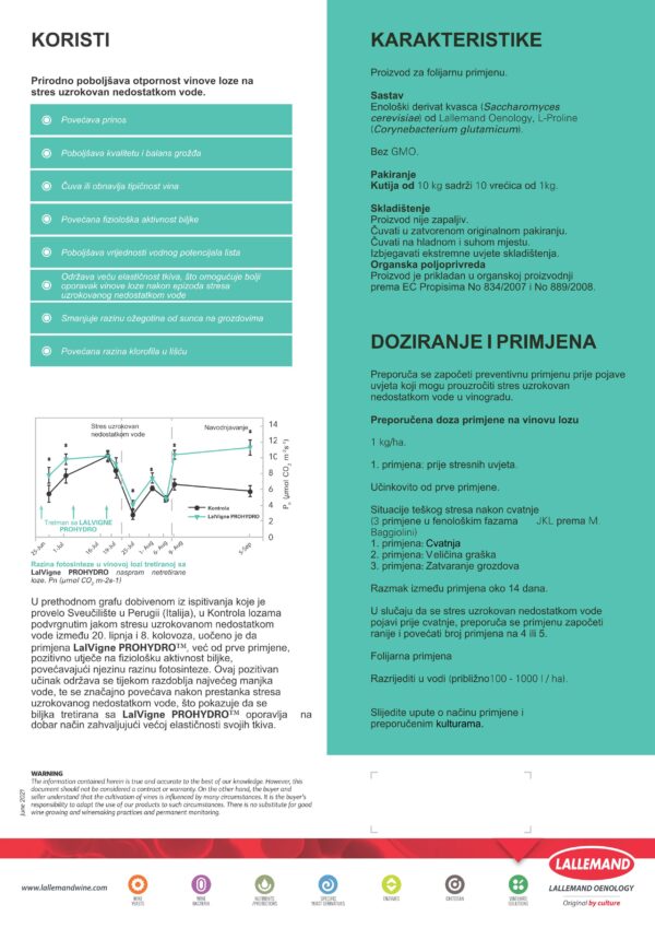 TDS LalVigne PROHYDRO HR 04