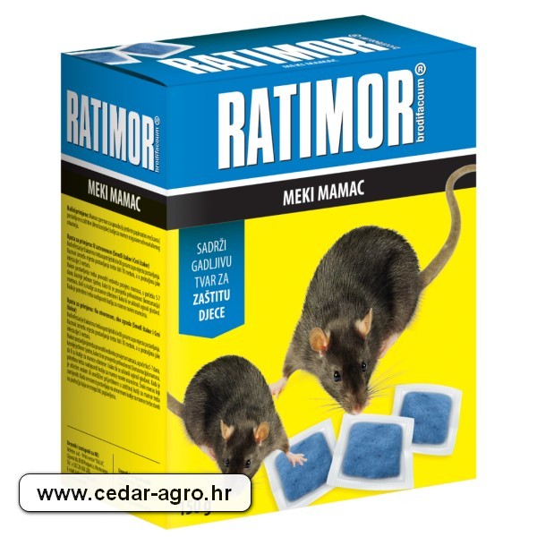 Ratimor meki mamac 150 g, protiv miševa i štakora